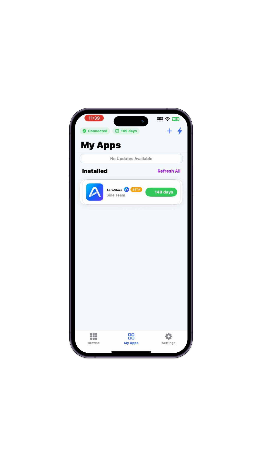 AeroStore My Apps